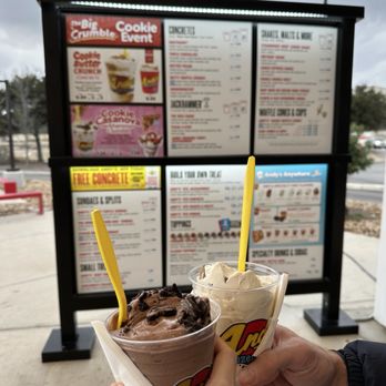Andy's Frozen Custard - Ice Cream & Frozen Yogurt Near Me - San Antonio, Texas Andy's Frozen Custard - Ice Cream & Frozen Yogurt Near Me - San Antonio, Texas