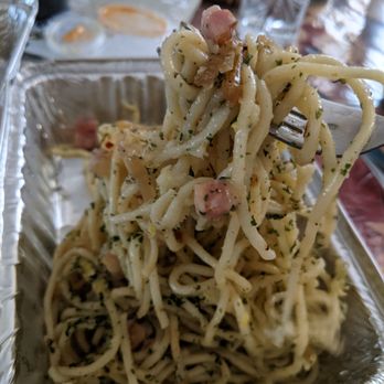 PZA Parlour - Carbonara, cold, in one gluey chunk of noodles. No half slice of bread. Paid for but never got? - Pizza Near Me - Calgary, Alberta PZA Parlour - Carbonara, cold, in one gluey chunk of noodles. No half slice of bread. Paid for but never got? - Pizza Near Me - Calgary, Alberta