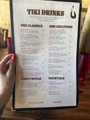 Menu photo 6 Tiki Republik Lake Arrowhead, CA Menu photo 6 Tiki Republik Lake Arrowhead, CA