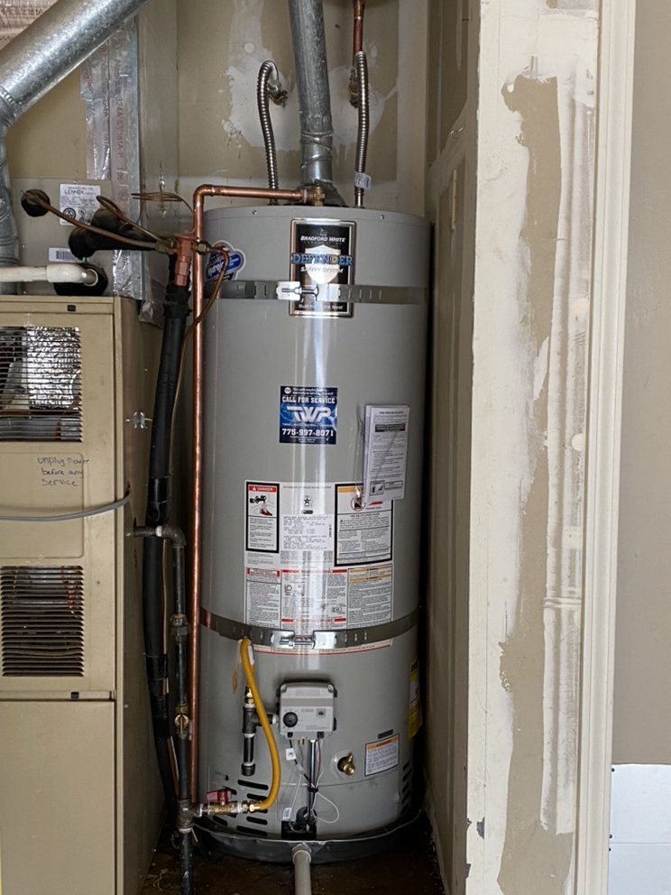 Slide of Tanks waterheaters and plumbing