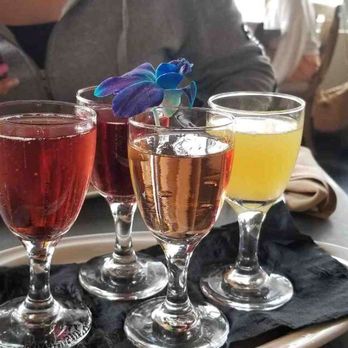 The River Social - Mimosa sampler - Mediterranean Near Me - Providence, Rhode Island The River Social - Mimosa sampler - Mediterranean Near Me - Providence, Rhode Island