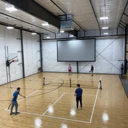 Omaha Sports & Games - Brand new indoor pickleball court. This might be the biggest sport in America right now!