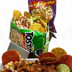 Paleteria Michoacana - Sabritas Preparadas Grandes como Chicharrón / Sabritas (chips) prepared like Chicharron