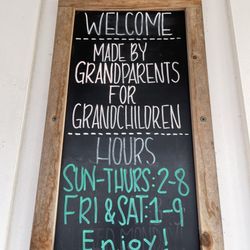 PopCe's Homemade Ice Cream - Love this sign!! Grandma here!!!