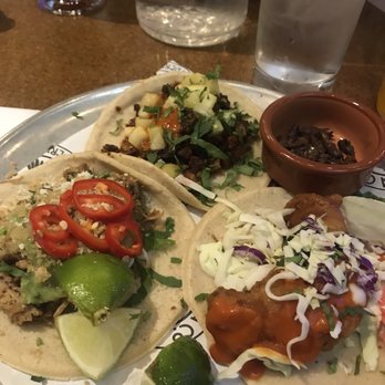 Xaco Taco - Al pastor, fish, and carnitas with a side of chapulines - Mexican Near Me - Providence, Rhode Island