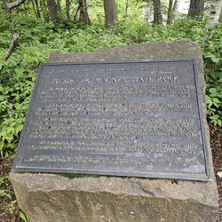 Devil’s Kettle Falls - Inscription