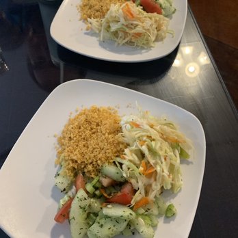 Turkuaz Cafe - Three Salad Plate - Turkish Near Me - Bloomington, Indiana