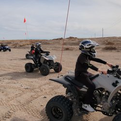 Steve's ATV Rentals - ATV riders and a Razr