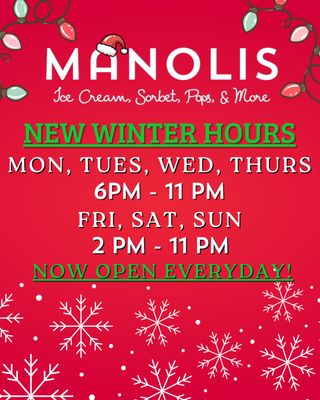 Manolis Ice Cream, Pops, Sorbet & More by null