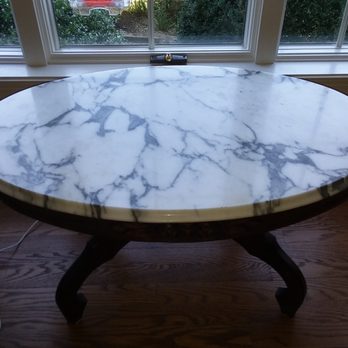 Ryans Relics - Marble topped Victorian Mahogany coffee table - Furniture Stores Near Me - Nottingham, Maryland