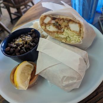 Solana Beach Fish House - Calamari burrito - Seafood Near Me - Solana Beach, California