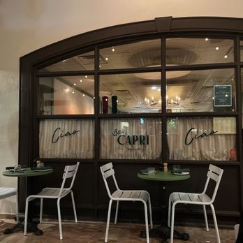 Bar Capri - Patio seating - Italian Near Me - Tempe, Arizona