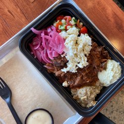 Olive Oil Grille - I always get the braised lamb