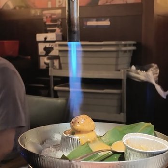 Chubby Cattle BBQ - Torching the 1/person UNI - Barbeque Near Me - Irvine, California