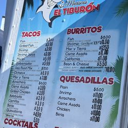 Mariscos El Tiburon Food Truck