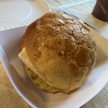 Marathon Cafe - Pineapple bun with butter - Chicken Wings Near Me - Little Neck, New York