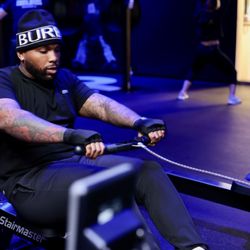 Mayweather Boxing + Fitness Murfreesboro - Fitness stations incorporate treadmills, rowers, and weights