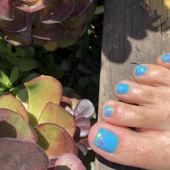 Ocean Paradise Nails & Spa - I loved how I chose the design. Look at my second toe. Ouch! - Nail Salons Near Me - Aptos, California Ocean Paradise Nails & Spa - I loved how I chose the design. Look at my second toe. Ouch! - Nail Salons Near Me - Aptos, California
