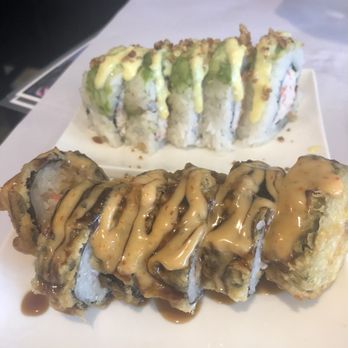 Azukar Sushi - Back: 53. Honey Walnut Roll Front: 15. Volcano Roll - Sushi Bars Near Me - Sacramento, California Azukar Sushi - Back: 53. Honey Walnut Roll Front: 15. Volcano Roll - Sushi Bars Near Me - Sacramento, California