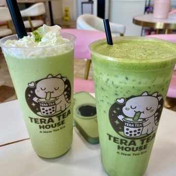 Tera Tea House - Avocado smoothie & Coco Matcha - Bubble Tea Near Me - San Diego, California Tera Tea House - Avocado smoothie & Coco Matcha - Bubble Tea Near Me - San Diego, California