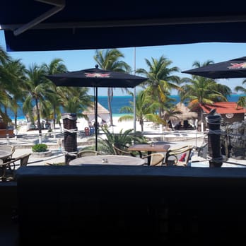 Jax Bar & Grill - 5.9.2016 - View from 2nd floor bar area. - American Near Me - Isla Mujeres, MOR