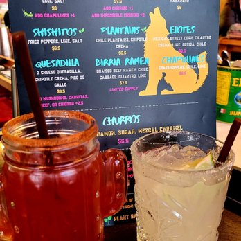 Hombre y Lobo | Tacos + Tequila - House and hibiscus margaritas - Tacos Near Me - Buffalo, New York
