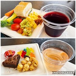 Brightline West Palm Beach Station - Snacks at the Premium Lounge