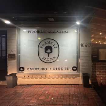 Frankly Pizza - Frankly Pizza Storefront - Pizza Near Me - Kensington, Maryland