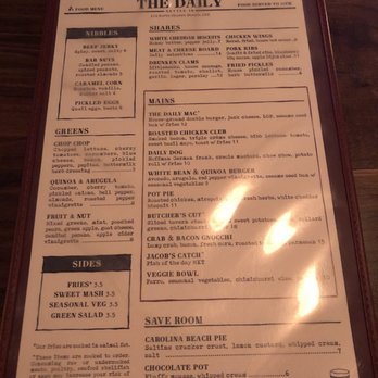 The Daily Tavern - New American Near Me - Charlotte, North Carolina