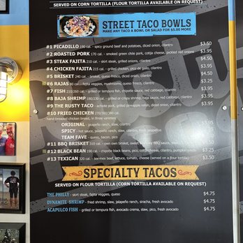Rusty Taco - Menu - Tex-Mex Near Me - Plano, Texas Rusty Taco - Menu - Tex-Mex Near Me - Plano, Texas
