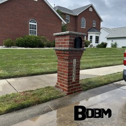 Big Dicks Brick Mailboxes - Brick mailbox