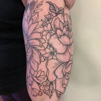Triphammer - Custom work by Bekah Bass - Tattoo Near Me - Carbondale, Illinois Triphammer - Custom work by Bekah Bass - Tattoo Near Me - Carbondale, Illinois