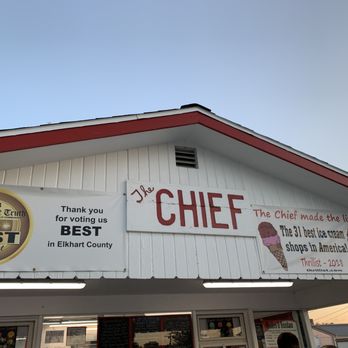 The Chief Ice Cream - Ice Cream & Frozen Yogurt Near Me - Goshen, Indiana The Chief Ice Cream - Ice Cream & Frozen Yogurt Near Me - Goshen, Indiana