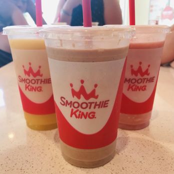 Smoothie King - Mangofest / Peanut Power Plus Chocolate / Strawberry & Creme - Juice Bars & Smoothies Near Me - El Paso, Texas