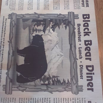 Black Bear Diner Beaverton - Something to read while waiting. - American Near Me - Beaverton, Oregon
