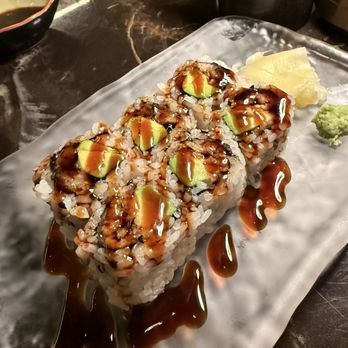 Takaramono - Unagi Avo roll $15 - Sushi Bars Near Me - Oklahoma City, Oklahoma