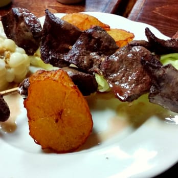 El Tesoro del Inca - Anticuchos. The hearts took my heart! - Peruvian Near Me - Irving, Texas El Tesoro del Inca - Anticuchos. The hearts took my heart! - Peruvian Near Me - Irving, Texas