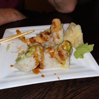 Sakura Japanese Steak House - Chicken tempura roll on Soy - Japanese Near Me - Oshkosh, Wisconsin Sakura Japanese Steak House - Chicken tempura roll on Soy - Japanese Near Me - Oshkosh, Wisconsin