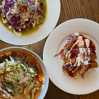 Ghost Ranch - Roasted chicken Enchiladas Chilaquiles 3 Potato Tacos - Cocktail Bars Near Me - Tempe, Arizona Ghost Ranch - Roasted chicken Enchiladas Chilaquiles 3 Potato Tacos - Cocktail Bars Near Me - Tempe, Arizona