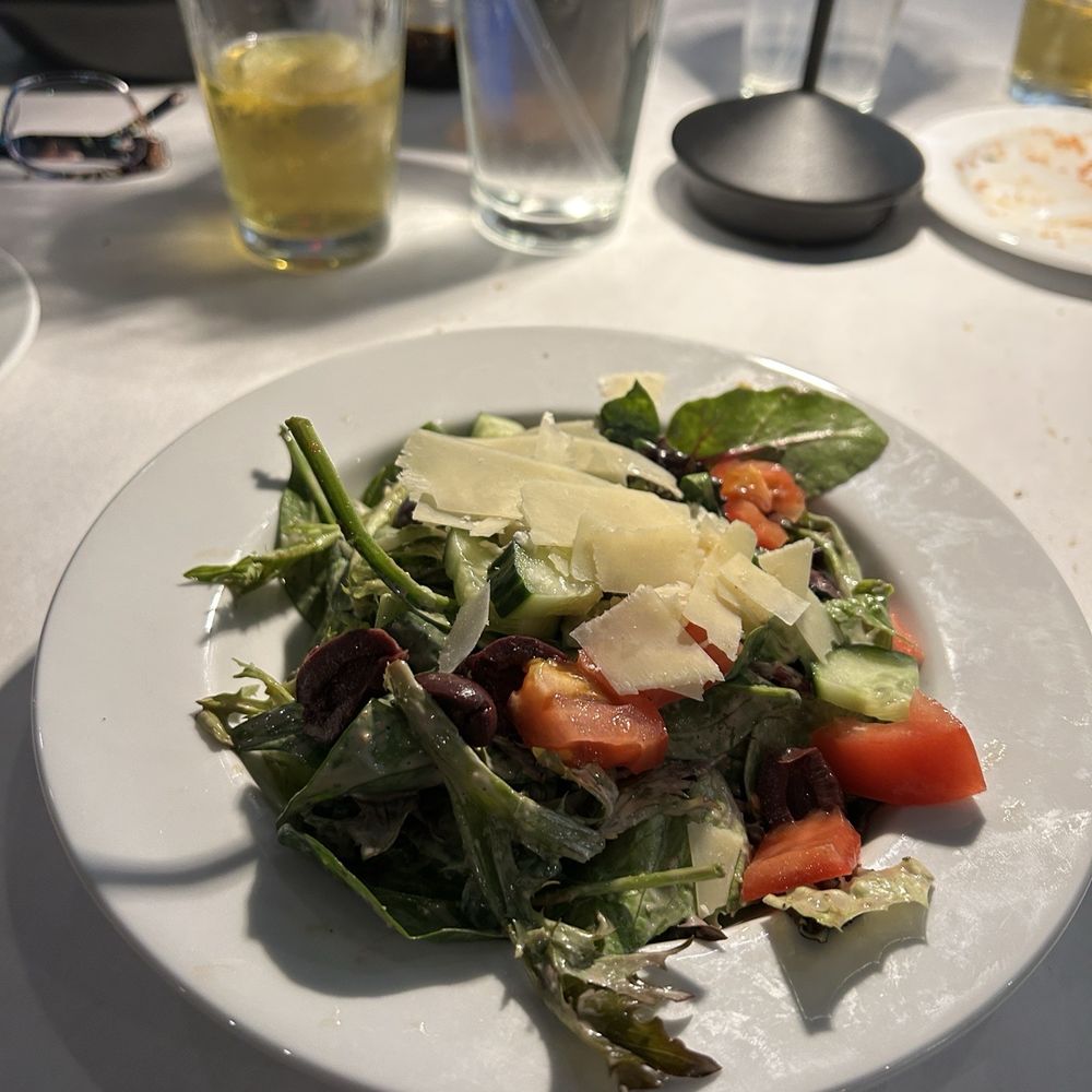 Dolce V - House Salad with Amazing Creamy Italian Dressing - Italian Near Me - Woodhaven, Michigan