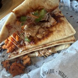 BBQ Chicken Flatbread BBQ Chicken Flatbread