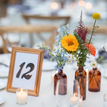 Hanato Floral Design - We were able to supply our own bud vases for the centerpieces - Florists Near Me - Brooklyn, New York Hanato Floral Design - We were able to supply our own bud vases for the centerpieces - Florists Near Me - Brooklyn, New York