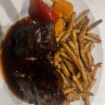 Hutch's - Brazilian 2-8 oz. Colorado Lamb Chops Plate/Hand-Cut French Fries - New American Near Me - Buffalo, New York