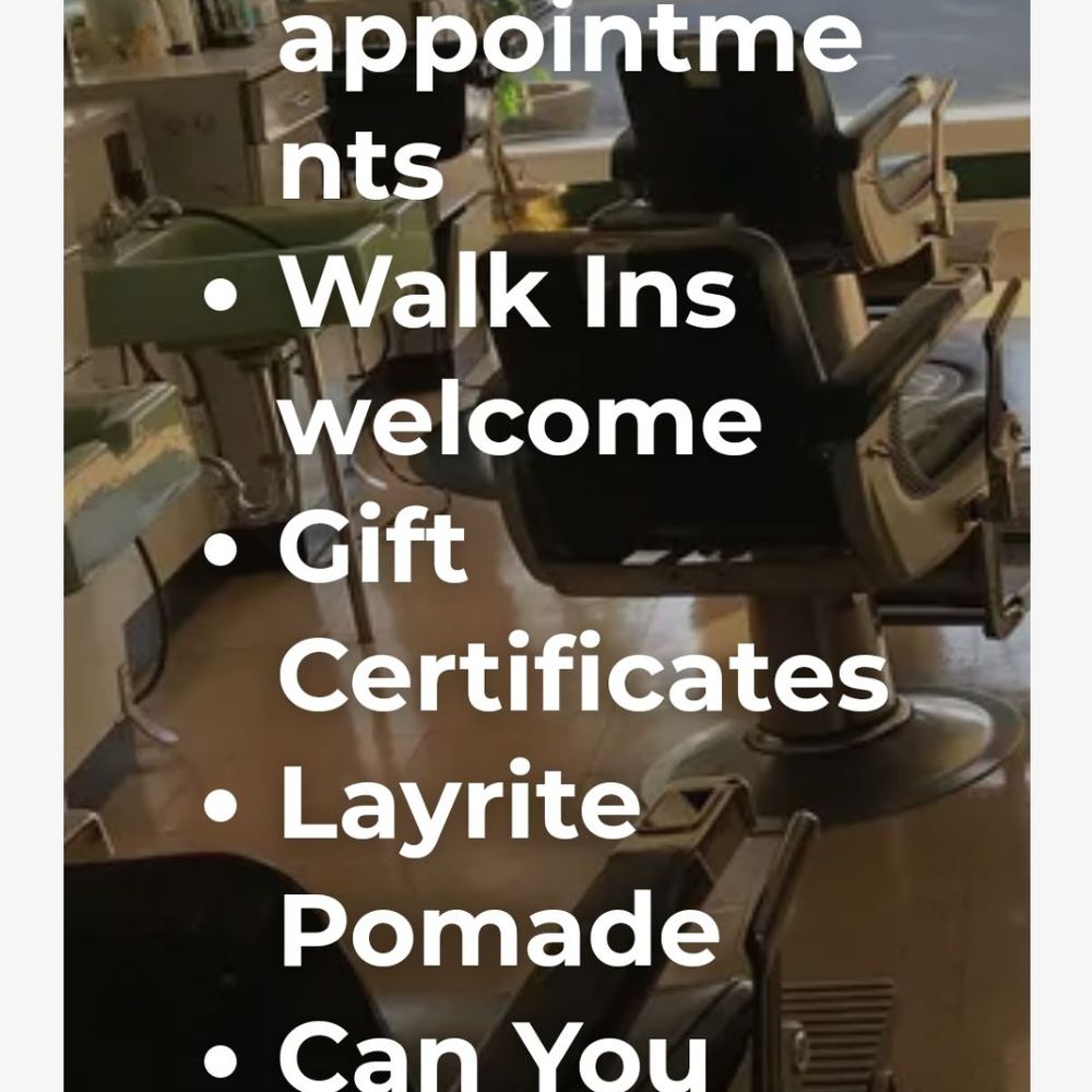 Pat the Barber - Claiming Walk ins are welcome - Barbers Near Me - Kernersville, North Carolina