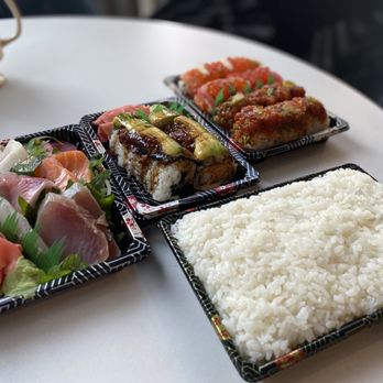 Fat Salmon - a variety of sushi and rice - Japanese Near Me - Philadelphia, Pennsylvania