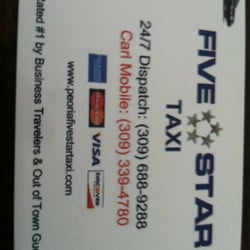 Peoria Five Star Taxi - 5 star