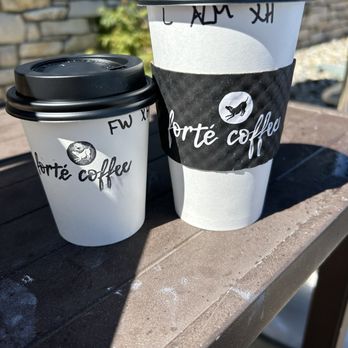 Forté Coffee - Flat white coffee and latte with almond milk - Coffee Roasteries Near Me - St. Joseph, Michigan Forté Coffee - Flat white coffee and latte with almond milk - Coffee Roasteries Near Me - St. Joseph, Michigan