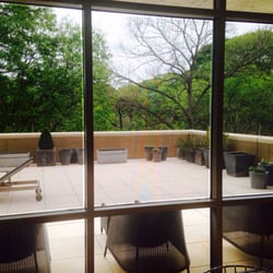 Tollhouse - The wraps allow images on one side and the ability to view the garden from the other side.