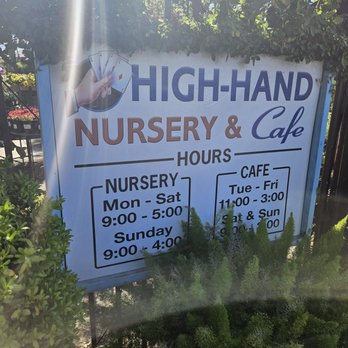 High Hand Cafe - New American Near Me - Loomis, California