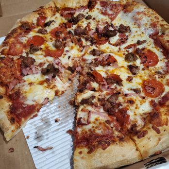 Barro's Pizza - Mega Meat.  Usually much more meat than what this pic shows. - Pizza Near Me - Chandler, Arizona
